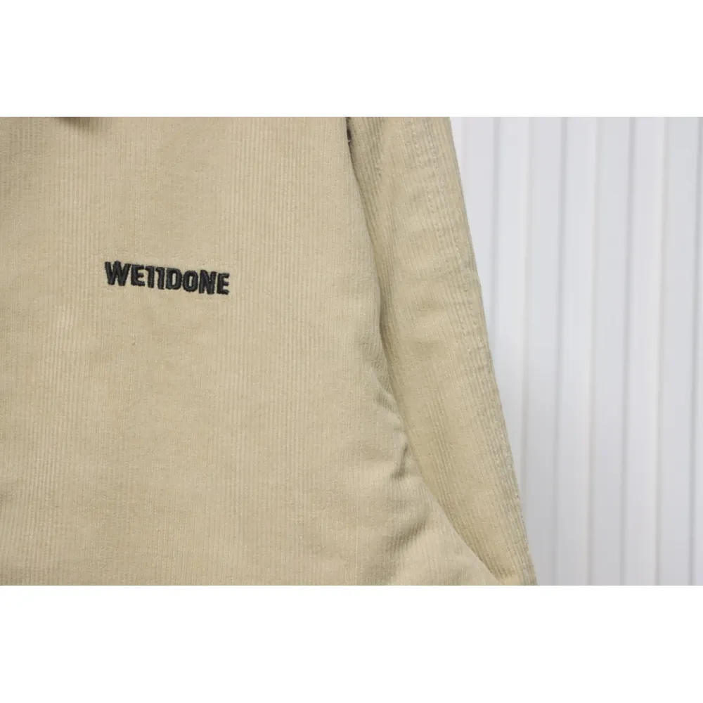 WE11 DONE 24FW Corduroy Puffer Jacket