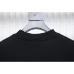 We11 Done 24FW Cup Kitten Crew Neck Hoodie Black