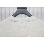 We11 Done 24FW Dynamic Lettering Round Neck Hoodie White