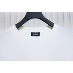 We11 Done 24FW Pearl Lettering Long Sleeve T-Shirt White