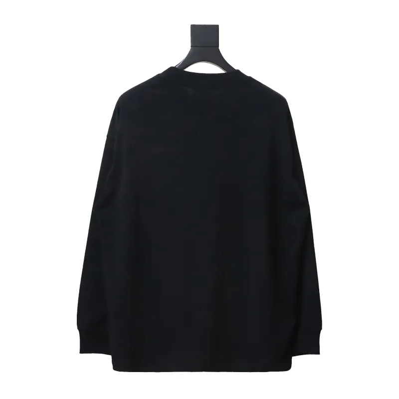 We11 Done 24FW WE Dynamic Letter Print Long-Sleeved T-shirt
