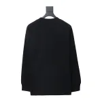 We11 Done 24FW WE Wool Bear Print Long-Sleeved T-shirt