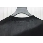 We11 Done 24SS Cute Love Skull Gradient Print Couple Long-Sleeved T-shirt Black