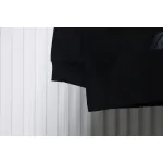 We11 Done Classic Bullet Screen Letter Print Couple Long-Sleeved T-shirt Black