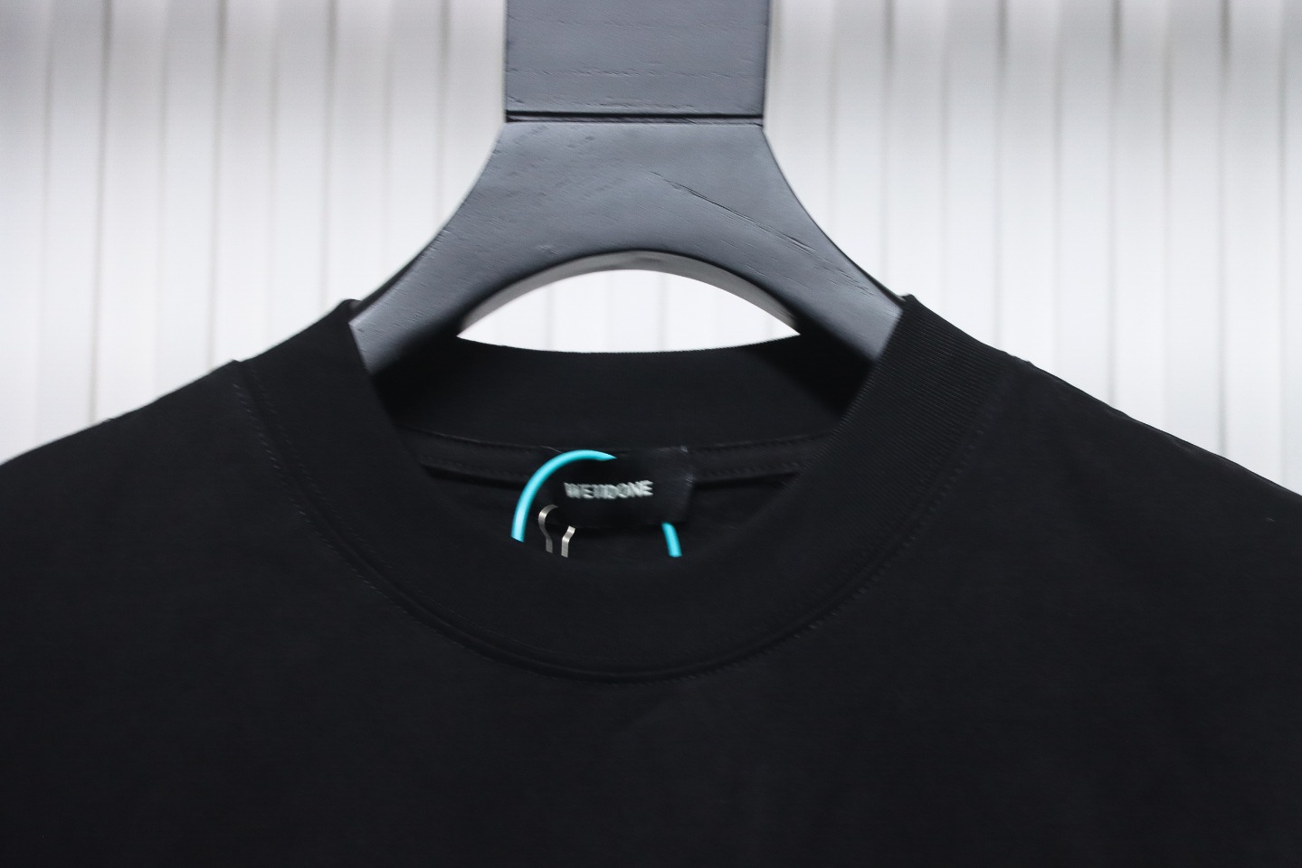 We11 Done Classic Bullet Screen Letter Print Couple Long-Sleeved T-shirt Black