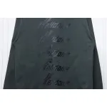 We11 Done Classic Bullet Screen Letter Print Couple Long-Sleeved T-shirt Grey