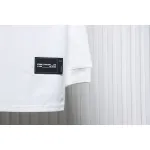 We11 Done Classic Bullet Screen Letter Print Couple Long-Sleeved T-shirt White
