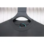 We11 Done Classic Love Barrage Letters 3D Printed Couple Long Sleeve T-shirt Grey