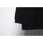 We11 Done Double-Sided Cute Bear Print Couple Long Sleeves Black