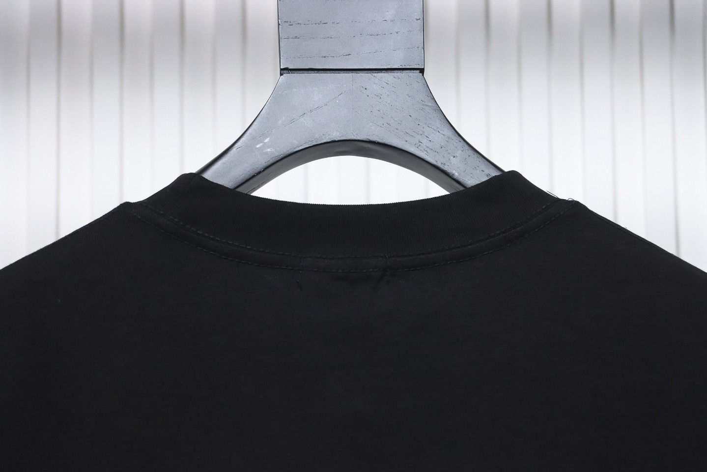 We11 Done Double-Sided Cute Bear Print Couple Long Sleeves Black