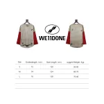 We11 Done New Dirty Distressed Stitching Contrast Color Long Sleeve T-shirt