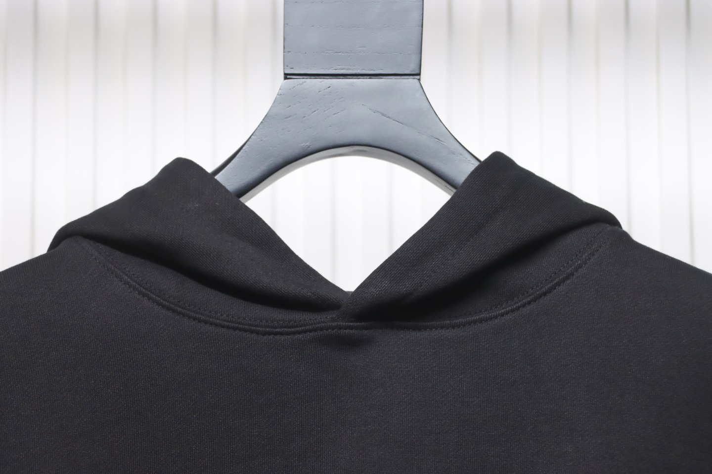 We11 Done New Ivory Rhinestone Lettering Hooded Hoodie On The Back