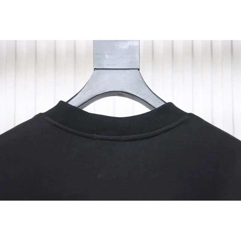 We11 Done New Peace Dove 3D Printed Couple Round Neck Hoodie Black