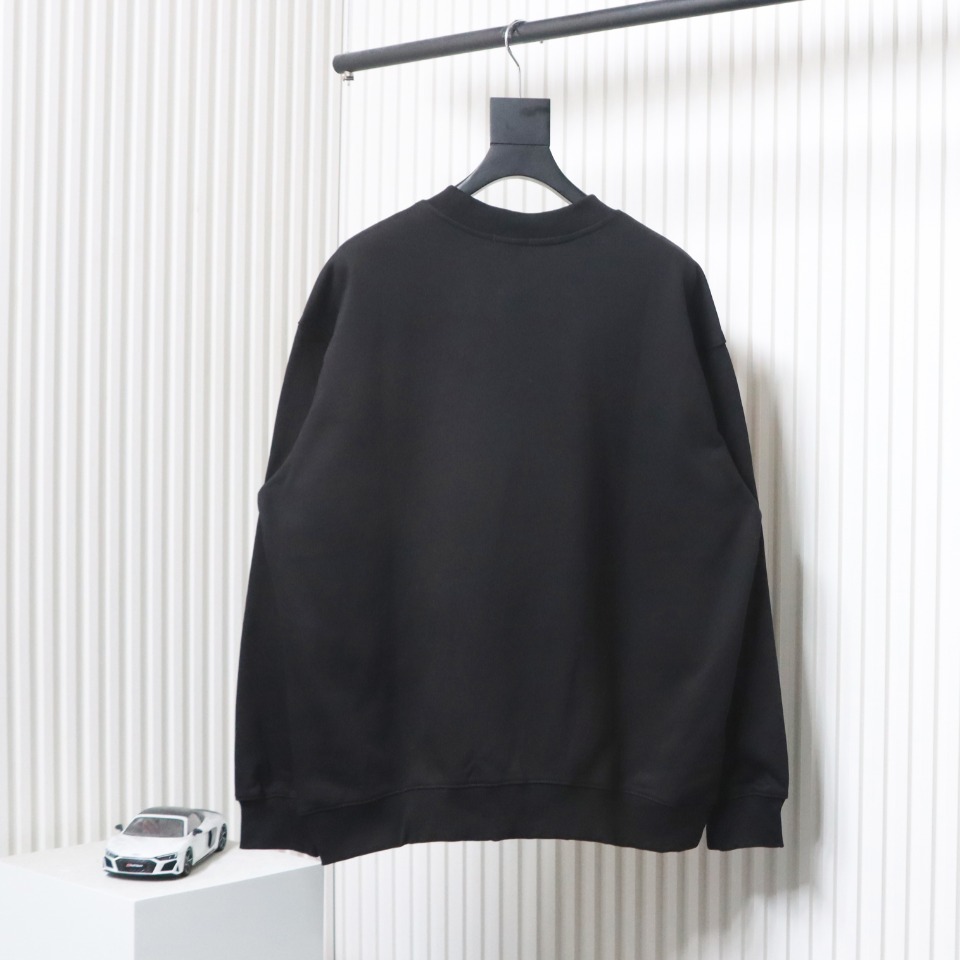 We11 Done New Peace Dove 3D Printed Couple Round Neck Hoodie Black