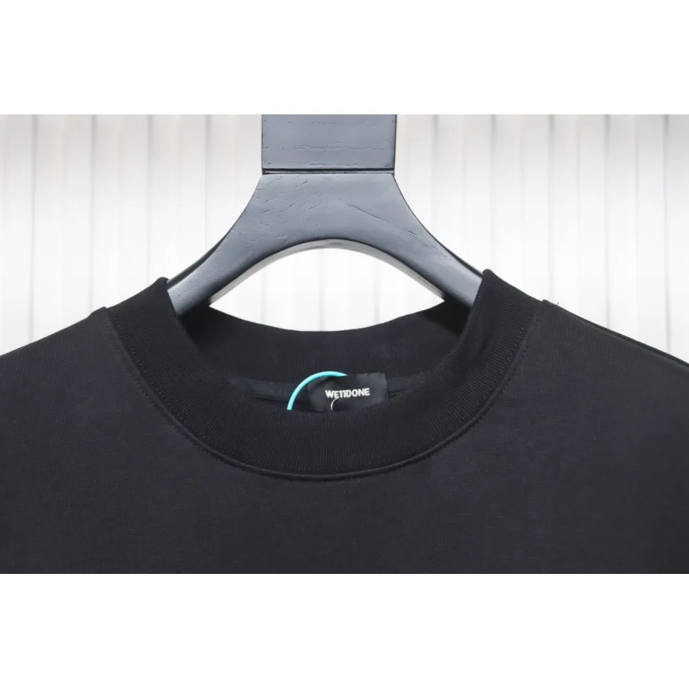 We11 Done New Peace Dove 3D Printed Couple Round Neck Hoodie Black