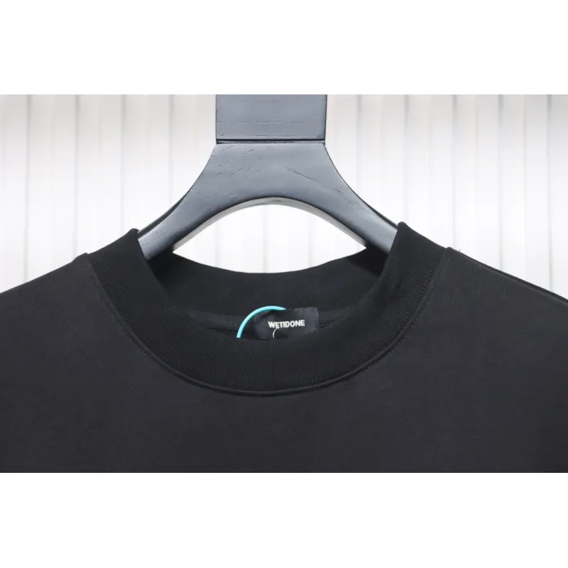 We11 Done New Peace Dove 3D Printed Couple Round Neck Hoodie Black