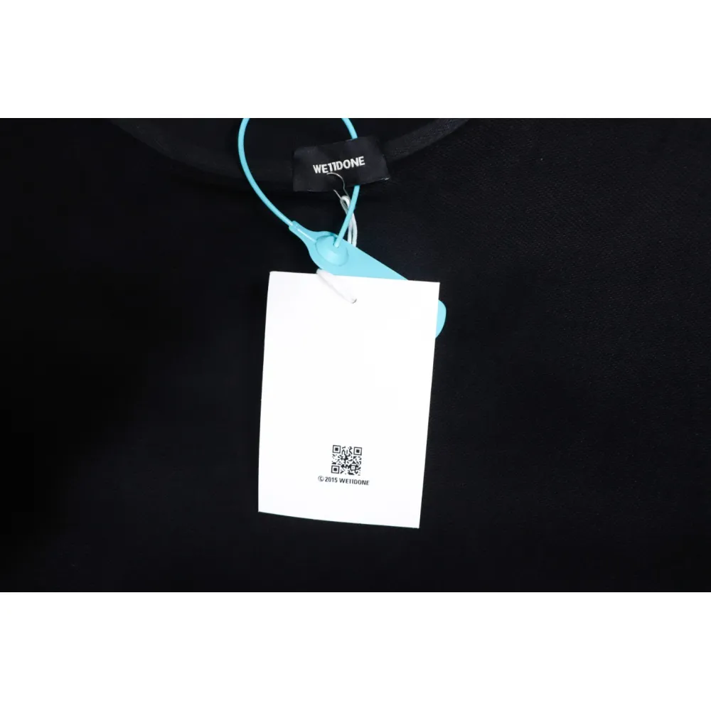 We11 Done New Peace Dove 3D Printed Couple Round Neck Hoodie Black