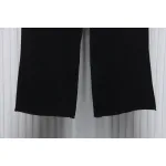 We11 Done New Style Gradient Unisex Casual Wide-Leg Pants Black Blue