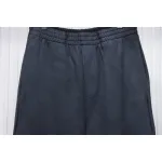 We11 Done New Style Gradient Unisex Casual Wide-Leg Pants Black Blue