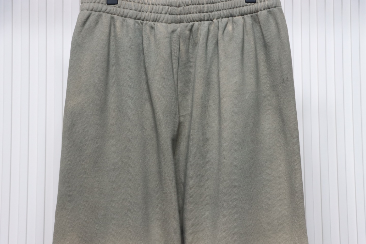 We11 Done New Style Gradient Unisex Casual Wide-Leg Pants Grey Beige