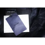 Prada 23FW Corduroy Cargo Pants Dark Blue