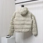 Prada 23FW Corduroy Down Jacket Beige