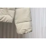 Prada 23FW Corduroy Down Jacket Beige