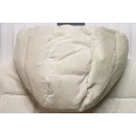 Prada 23FW Corduroy Down Jacket Beige