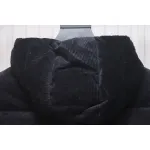 Prada 23FW Corduroy Down Jacket Black