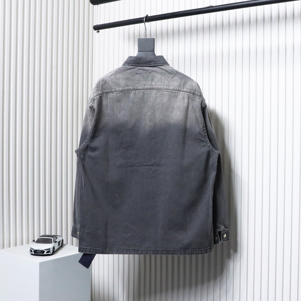 Prada 23FW Denim Zipper Jacket