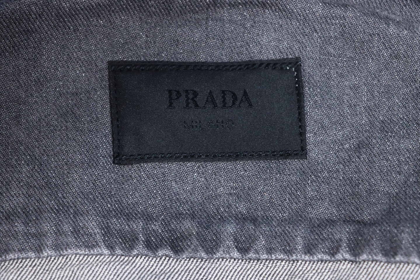 Prada 23FW Denim Zipper Jacket