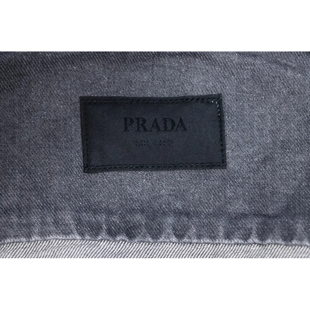 Prada 23FW Denim Zipper Jacket