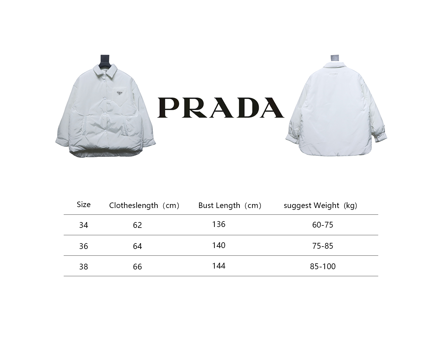 Prada 23FW Nylon Basic Padded Jacket
