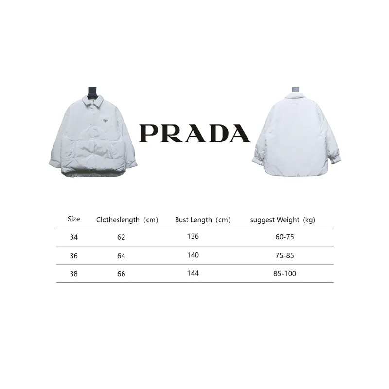 Prada 23FW Nylon Basic Padded Jacket