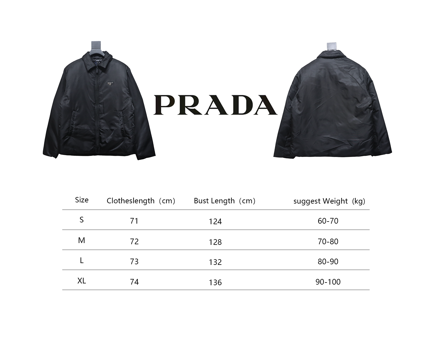 Prada 23FW Recycled Nylon Down Jacket