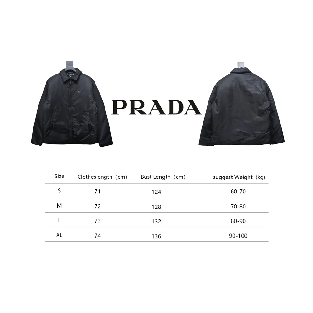 Prada 23FW Recycled Nylon Down Jacket