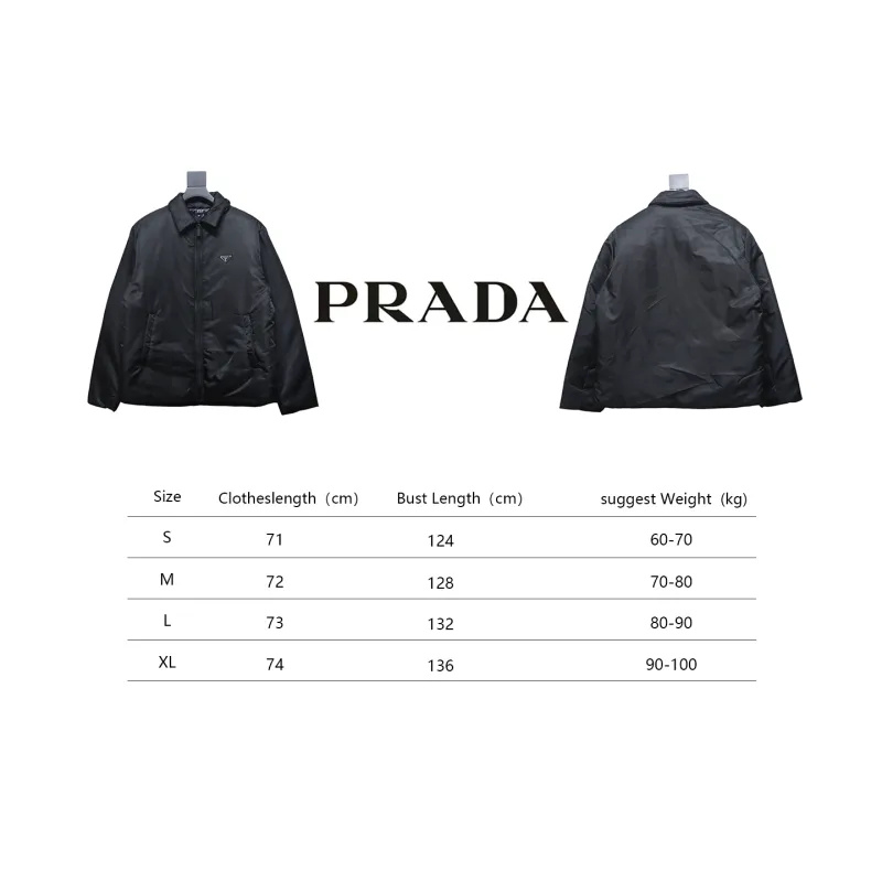 Prada 23FW Recycled Nylon Down Jacket