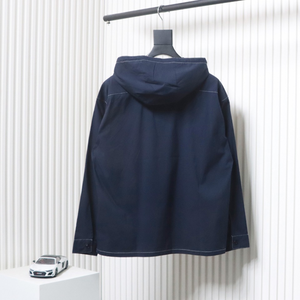 Prada 23SS Exposed Zipper Jacket