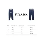 Prada 23SS Topstitched Trousers