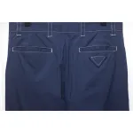 Prada 23SS Topstitched Trousers