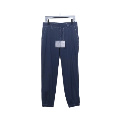 Prada 23SS Topstitched Trousers 01