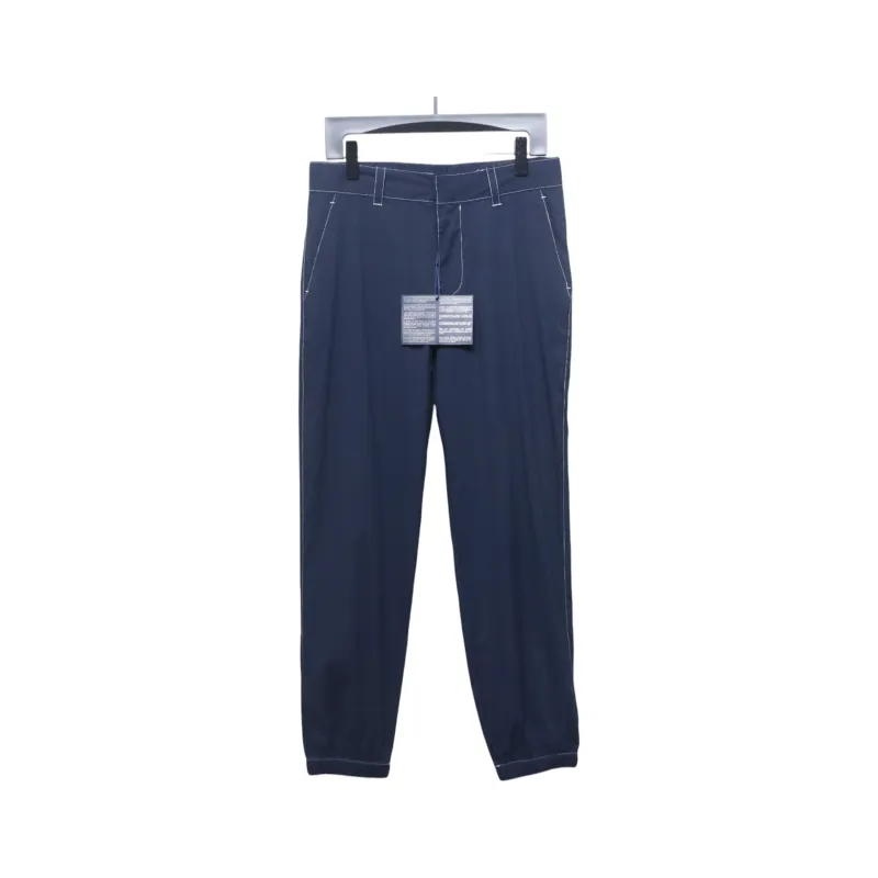 Prada 23SS Topstitched Trousers