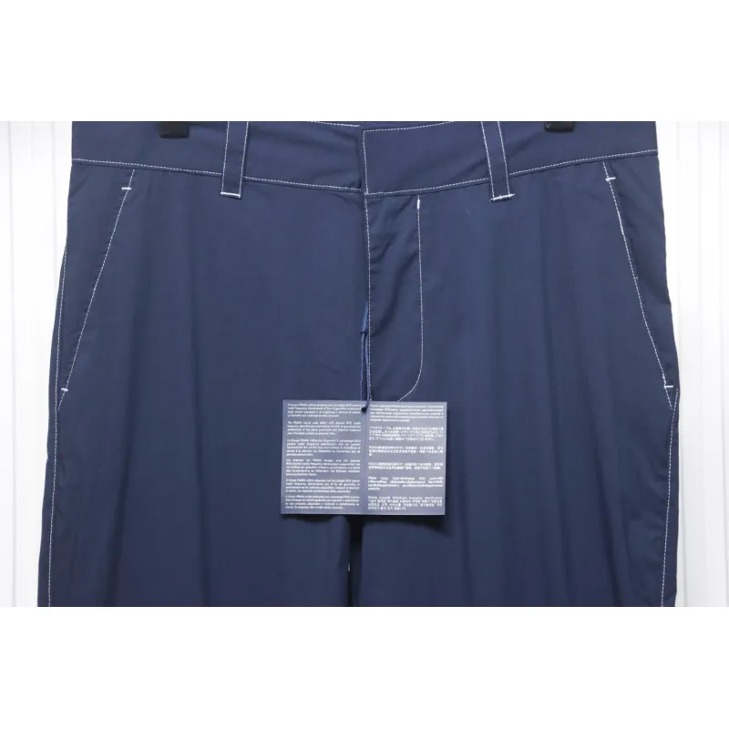 Prada 23SS Topstitched Trousers
