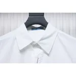 Prada 24Fw Back Patch Lettering Long Sleeve Shirt