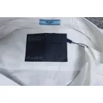 Prada 24Fw Back Patch Lettering Long Sleeve Shirt