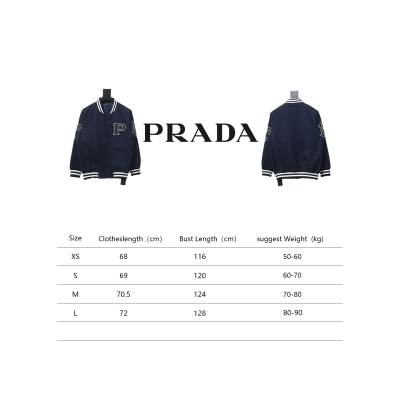 Prada 24FW Canvas Grain Padded Baseball Jacket 02