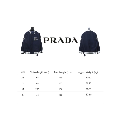 Prada 24FW Canvas Grain Padded Baseball Jacket 02