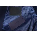Prada 24FW Canvas Grain Padded Baseball Jacket