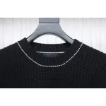 Prada 24FW Chunky White Crew Neck Sweater