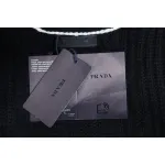 Prada 24FW Chunky White Crew Neck Sweater